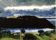 George Wesley Bellows Breaking Sky, Monhegan oil painting artist